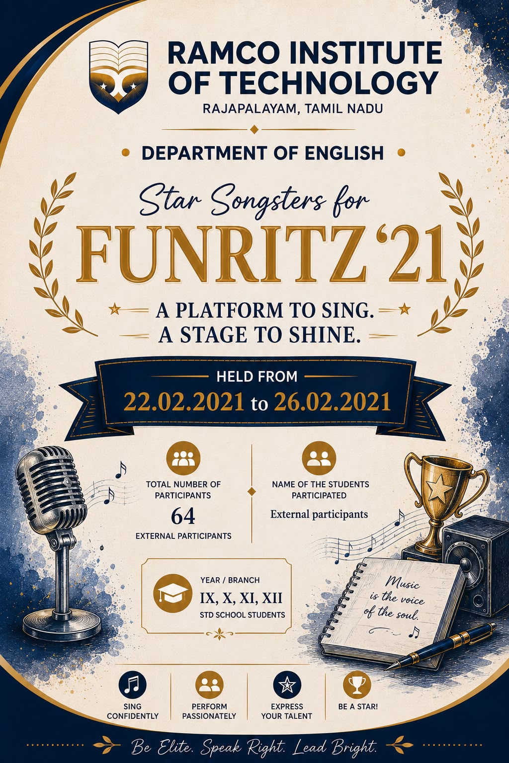 Star Songsters for Funritz '21